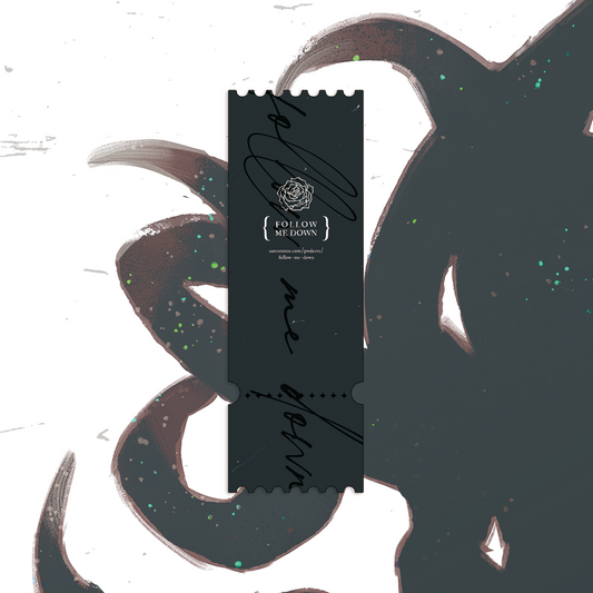 FOLLOW ME DOWN Bookmark Set