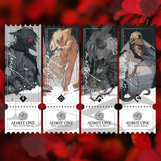 FOLLOW ME DOWN Bookmark Set