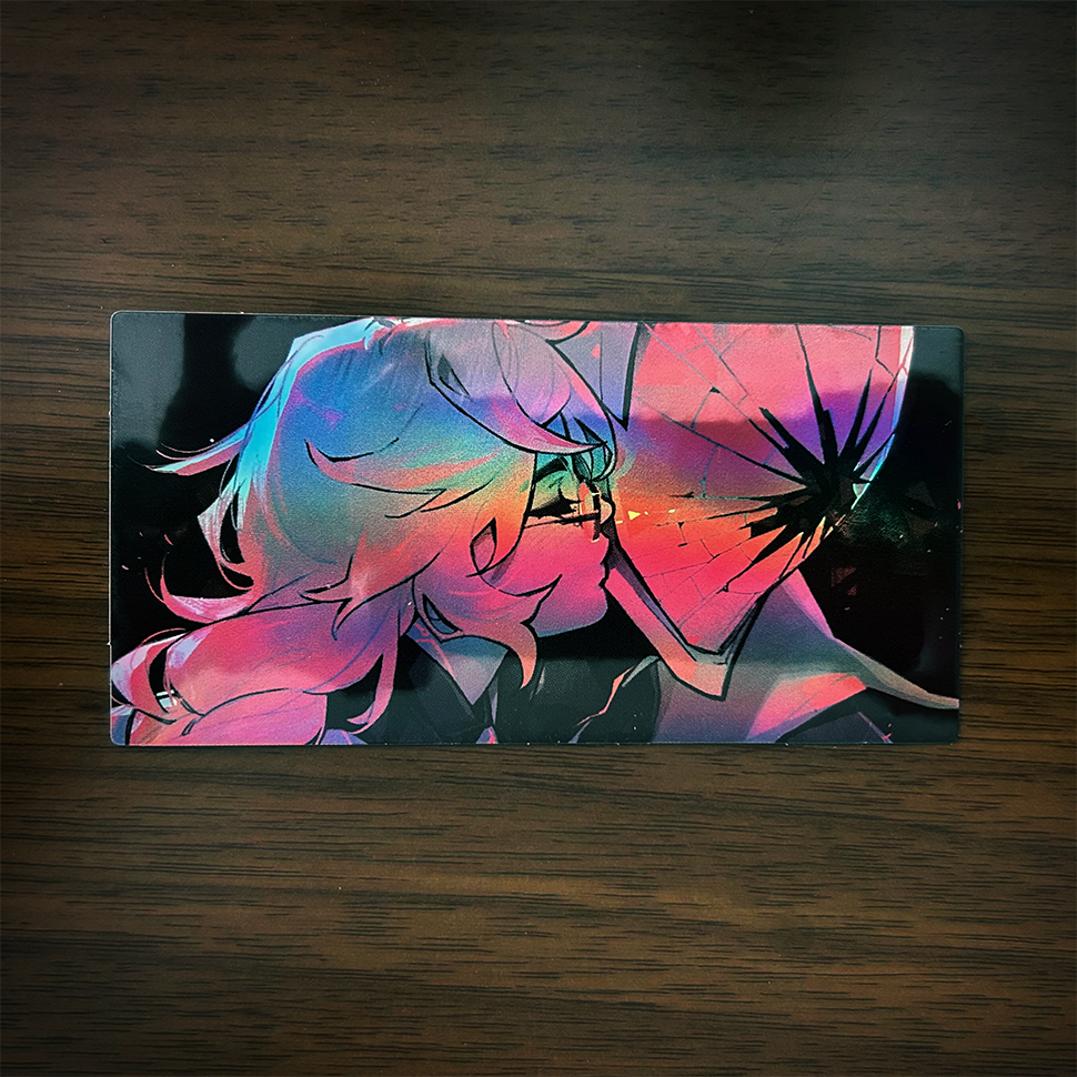 KISS Holographic Sticker