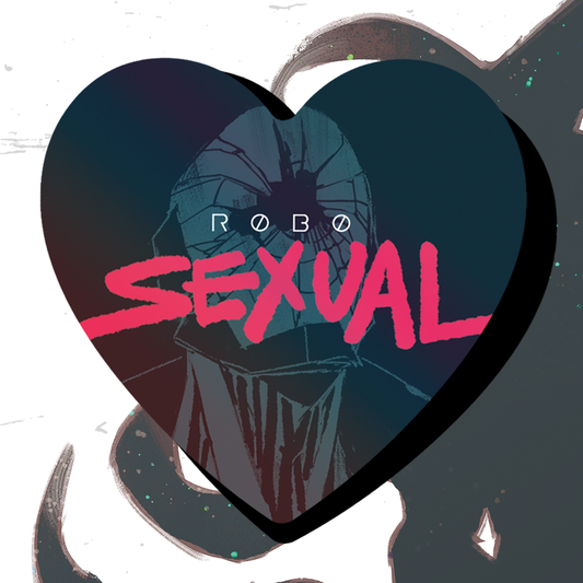ROBOSEXUAL Holographic Sticker